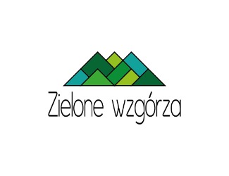 Projekt graficzny logo dla firmy online Zielone Wzgórza